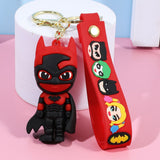 3D PVC Figure Keychain - DC Comics - Chibi Batman And Other DC Characters