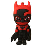 3D PVC Figure Keychain - DC Comics - Chibi Batman And Other DC Characters