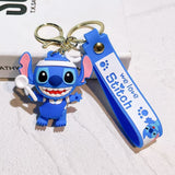 3D PVC Figure Keychain - Lilo & Stitch - Stitch In Chef Outfit Holding Spoon