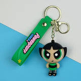 3D PVC Figure Keychain - The Powerpuff Girls - Buttercup
