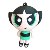3D PVC Figure Keychain - The Powerpuff Girls - Buttercup