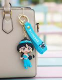 3D PVC Figure Keychain - Aladdin - Princess Jasmine Chibi Figure