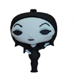 3D PVC Figure Keychain - The Addams Family - Morticia Addams Chibi Figure