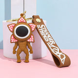 3D PVC Figure Keychain - Stranger Things - Demogorgon Figure With Strap
