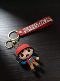 3D PVC Figure Keychain - Stranger Things - Dustin Henderson With Walkie-Talkie Figure