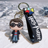 3D PVC Figure Keychain - Harry Potter - Chibi Figure With Glasses