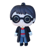 3D PVC Figure Keychain - Harry Potter - Chibi Figure With Glasses
