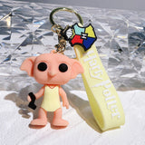 3D PVC Figure Keychain - Harry Potter - Dobby With Strap