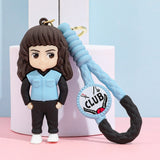 3D PVC Figure Keychain - Stranger Things - Eddie Munson Chibi Figure
