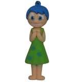 3D PVC Figure Keychain - Disney/Pixar - Joy From Inside Out Smiling Figure