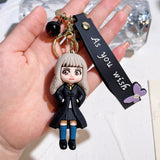 3D PVC Figure Keychain - Harry Potter - Hermione Granger Chibi Figure