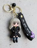 3D PVC Figure Keychain - Harry Potter - Hermione Granger Chibi Figure
