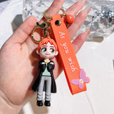 3D PVC Figure Keychain - Harry Potter - Ron Weasley Chibi Figure With Robe