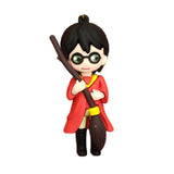 3D PVC Figure Keychain - Harry Potter - Potter Holding A Broomstick