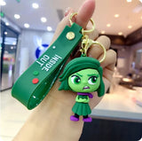 3D PVC Figure Keychain - Disney/Pixar - Disgust From Inside Out