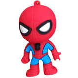 3D PVC Figure Keychain - Marvel - Spider-Man Chibi Figure And Mask