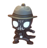 3D PVC Figure Keychain - Marvel - Spider-Man Noir In Trench Coat And Fedora