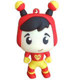 3D PVC Figure Keychain - El Chavo del Ocho - El Chapulín Colorado Chibi Figure