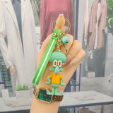 3D PVC Figure Keychain - SpongeBob SquarePants - Squidward Tentacles Standing Figure