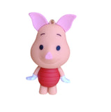 3D PVC Figure Keychain - Winnie the Pooh - Piglet Figure