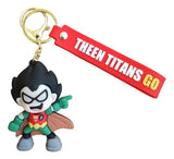 3D PVC Figure Keychain - Teen Titans Go! - Robin Figure