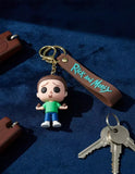 3D PVC Figure Keychain - Rick and Morty - Morty Smith Figure