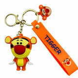 3D PVC Figure Keychain - Winnie the Pooh - Tigger Figure