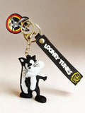 3D PVC Figure Keychain - Looney Tunes - Sylvester The Cat Figure