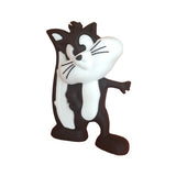 3D PVC Figure Keychain - Looney Tunes - Sylvester The Cat Figure