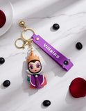 3D PVC Figure Keychain - Brujas Y Villanas - Evil Queen Holding Poison Apple