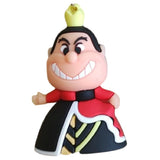 3D PVC Figure Keychain - Brujas Y Villanas - Chibi Queen Of Hearts