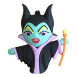 3D PVC Figure Keychain - Brujas Y Villanas - Chibi Maleficent Holding Staff