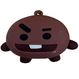 3D PVC Figure Keychain - Bt21 - Shooky Smiling