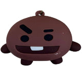 3D PVC Figure Keychain - Bt21 - Shooky Smiling
