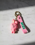 3D PVC Figure Keychain - Bt21 - Cooky Winking Standing
