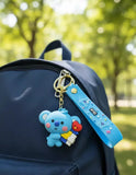 3D PVC Figure Keychain - Bt21 - Koya Holding Tata Blocks