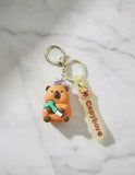 3D PVC Figure Keychain - Capybara - With Watering Nozzle Mug