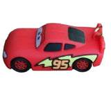 3D PVC Figure Keychain - Cars - Lightning Mcqueen Classic Figure