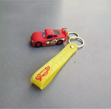 3D PVC Figure Keychain - Cars - Lightning Mcqueen Classic Figure
