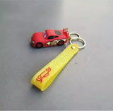 3D PVC Figure Keychain - Cars - Lightning Mcqueen Classic Figure