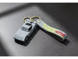 3D PVC Figure Keychain - Cars - Minivan With Eyes Keychain