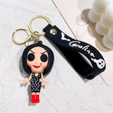 3D PVC Figure Keychain - Coraline - Other Mother Polka Dot Dress With Red Boots