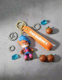 3D PVC Figure Keychain - Crash Bandicoot - Yaya Panda Standard Outfit