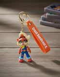 3D PVC Figure Keychain - Crash Bandicoot - Tawna Nitro-fueled Outfit