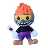 3D PVC Figure Keychain - Cuphead - Evil Holding Cursed Relic