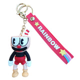 3D PVC Figure Keychain - Cuphead - Classic Standing Figure