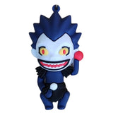 3D PVC Figure Keychain - Death Note - Chibi Ryuk Holding Apple