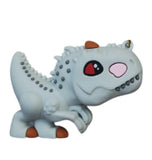 3D PVC Figure Keychain - Dinosaurios - Chibi Indominus Rex Crouching