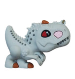 3D PVC Figure Keychain - Dinosaurios - Chibi Indominus Rex Crouching