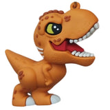 3D PVC Figure Keychain - Dinosaurios - Chibi T-rex Roaring